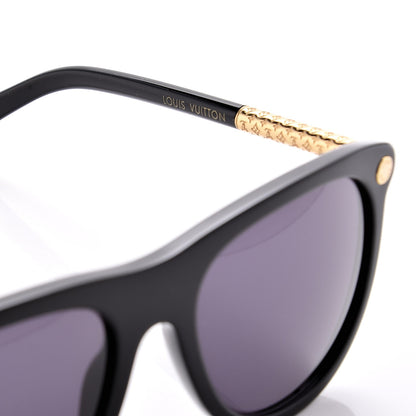 Louis Vuitton Vertigo Sunglasses Z0894W Black 5 of 8