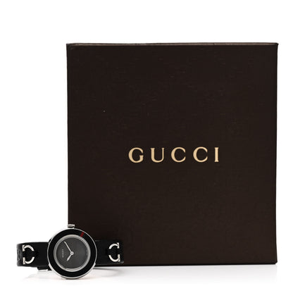 Gucci Stainless Steel Calfskin 27mm U-Play Quartz Watch Black 5 of 5