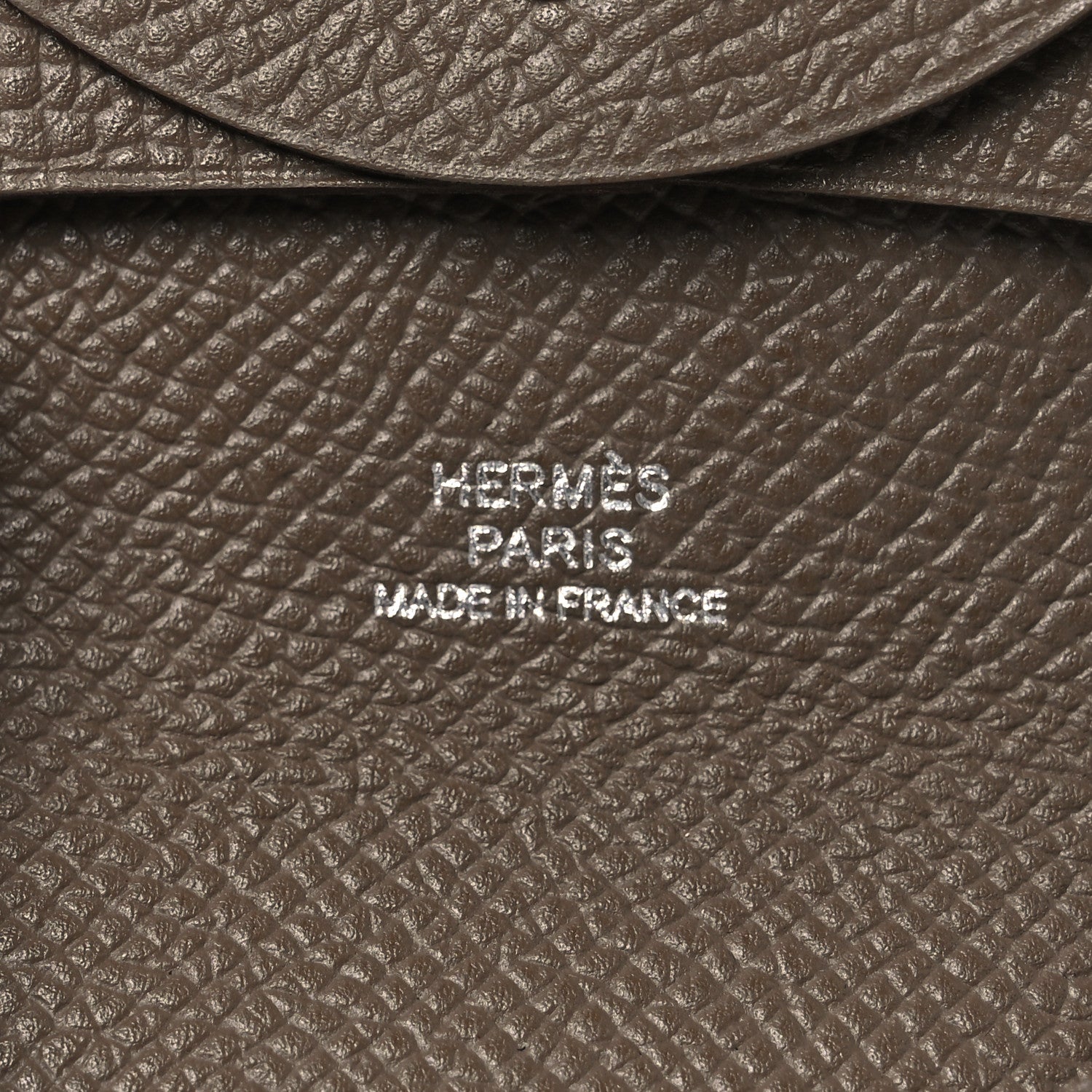 Hermes Epsom Bastia Coin Purse Etoupe 6 of 7