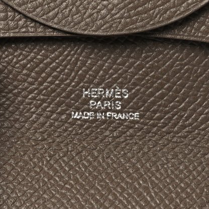 Hermes Epsom Bastia Coin Purse Etoupe 6 of 7