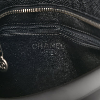 Chanel Caviar Quilted Medallion Tote Black 6 of 11