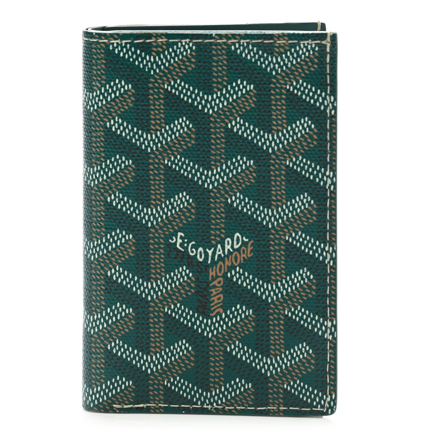 Goyardine Saint Pierre Card Holder Green