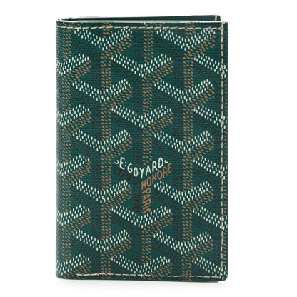Goyard Goyardine Saint Pierre Card Holder Green 1 of 6