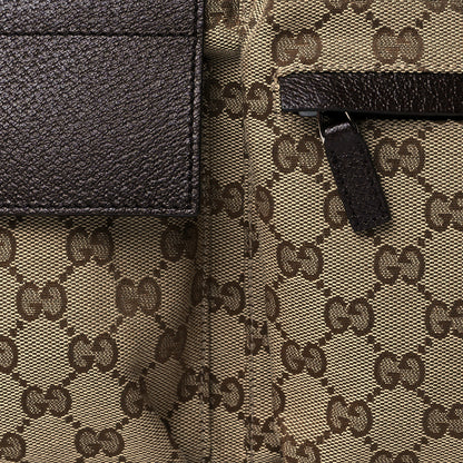 Gucci Monogram Web Belt Bag Dark Brown 8 of 10