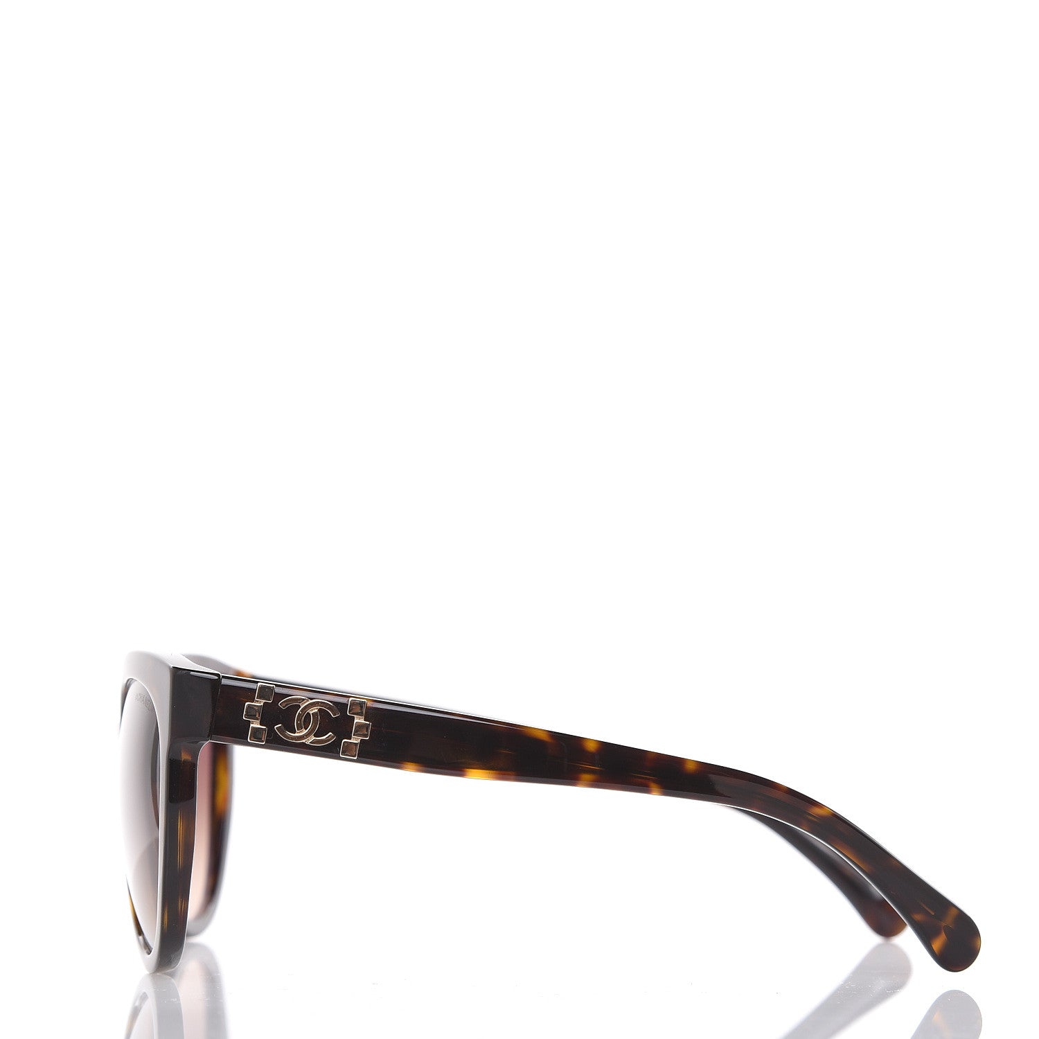 Chanel Pantos Signature CC Sunglasses 5315 Dark Havana 2 of 7
