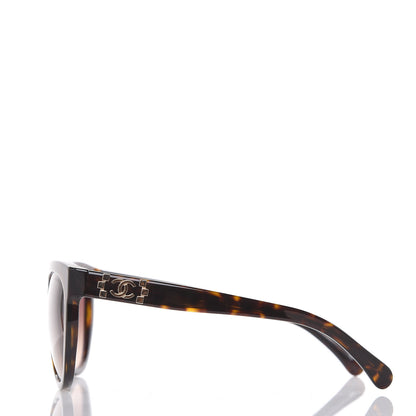 Chanel Pantos Signature CC Sunglasses 5315 Dark Havana 2 of 7