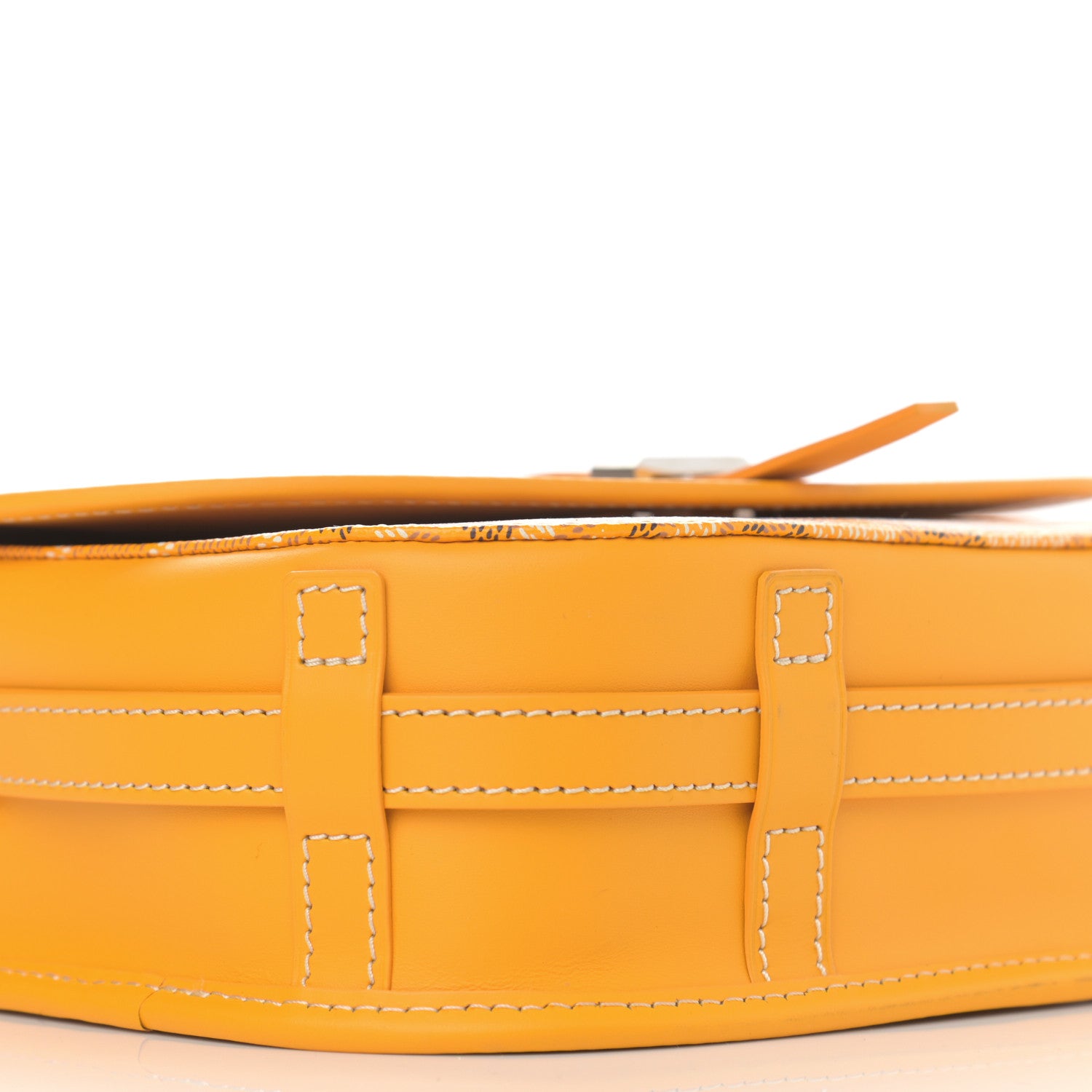 Goyard Goyardine Belvedere II PM Messenger Bag Yellow 8 of 9