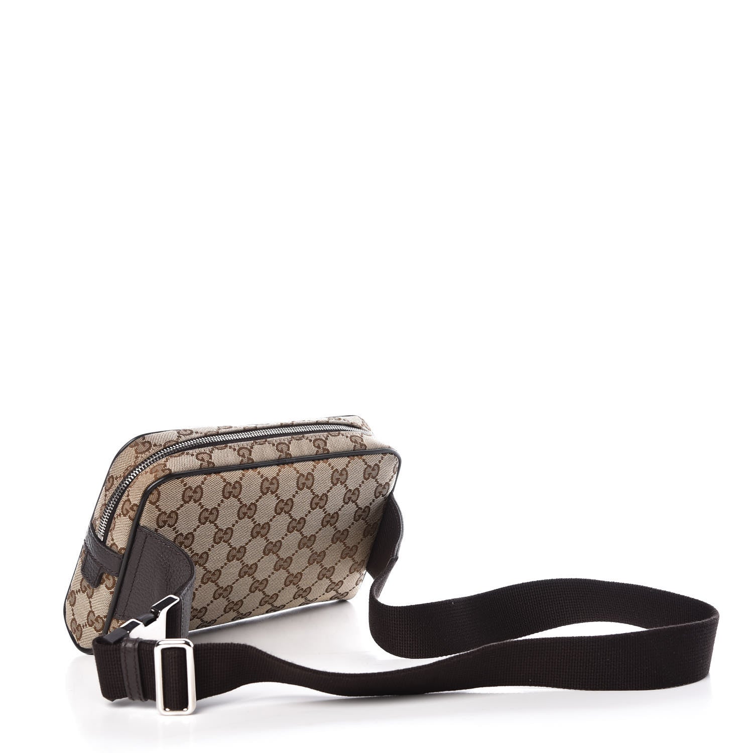 Gucci Monogram Belt Bag Dark Brown 4 of 8