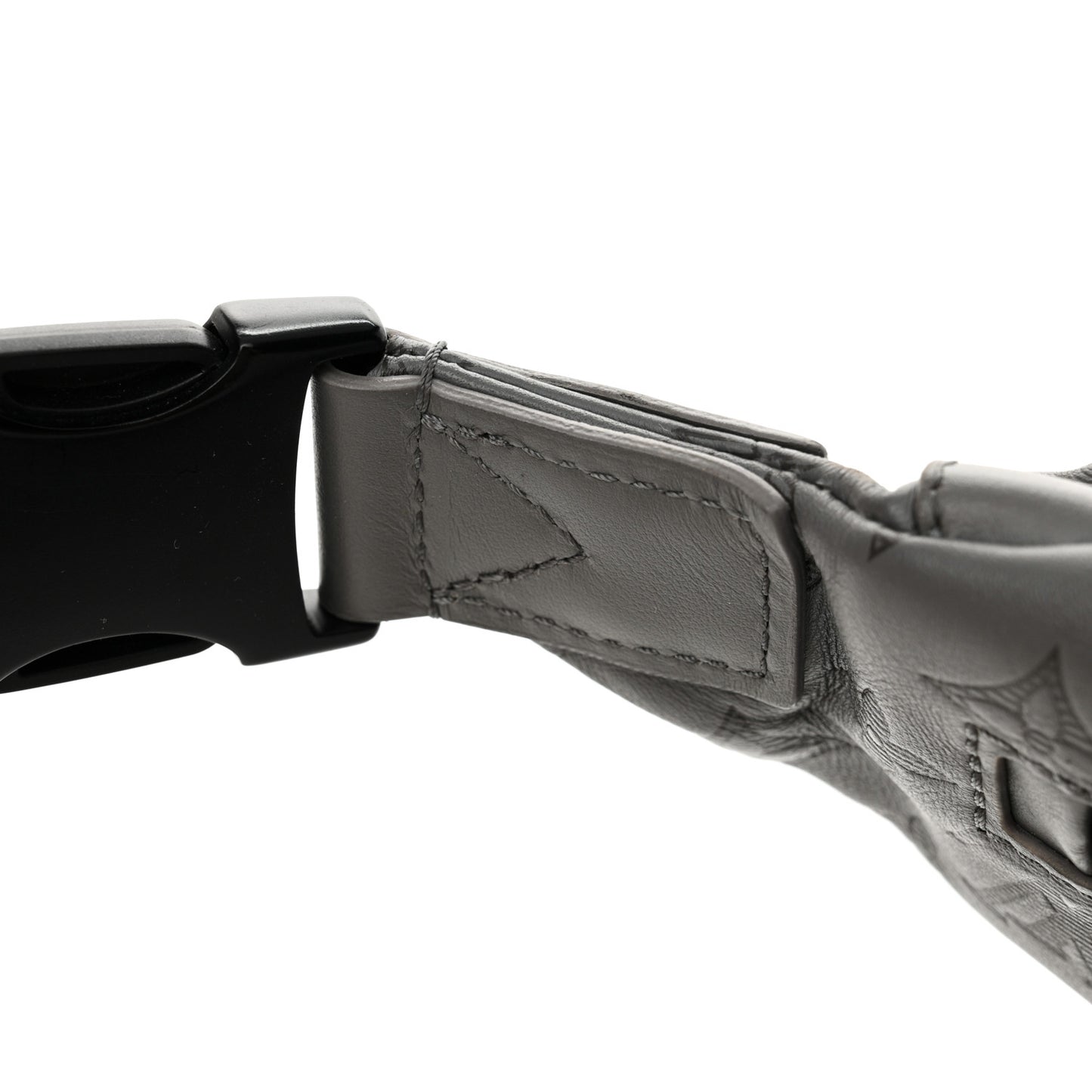 Calfskin Monogram Shadow Discovery Bumbag PM Gray