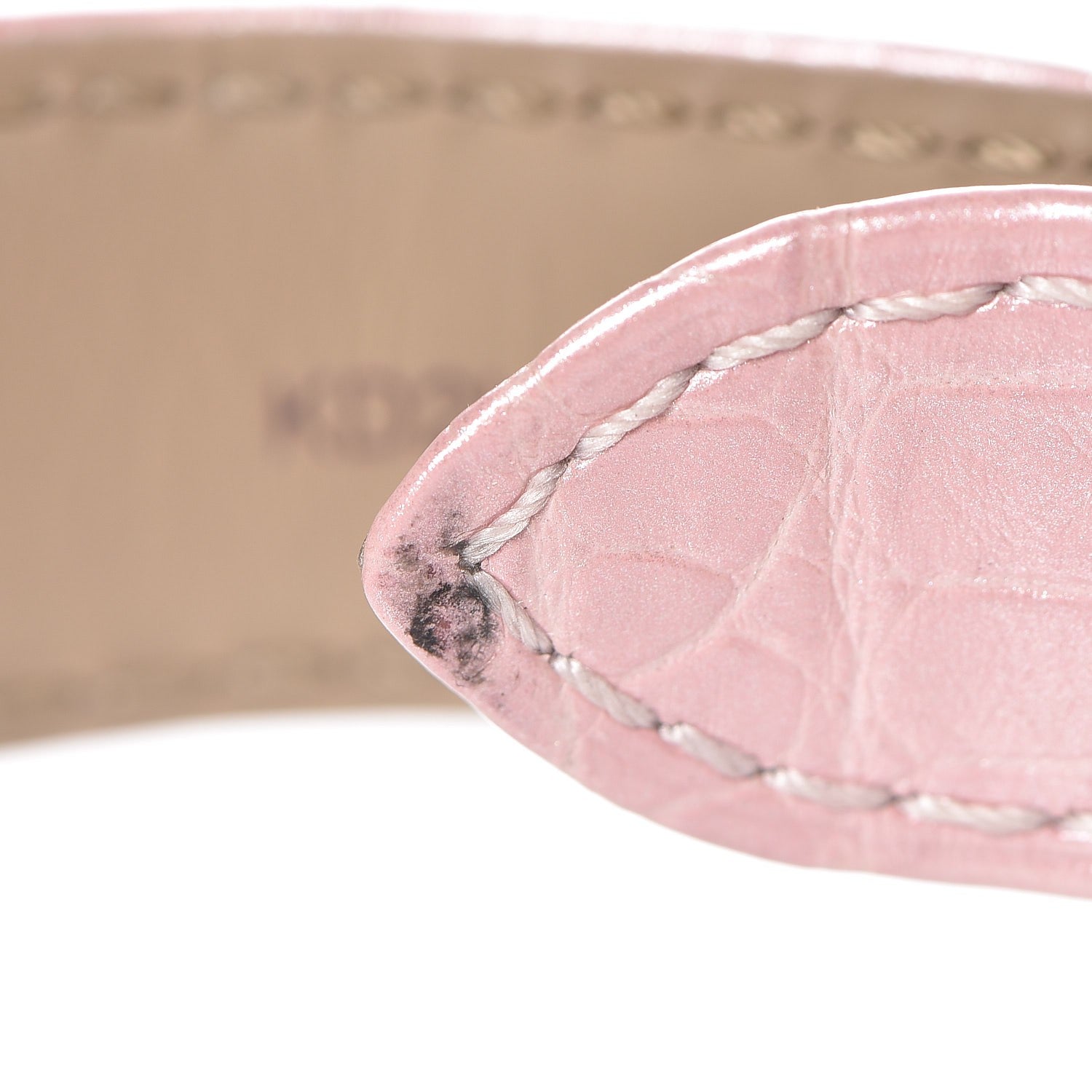 Cartier Stainless Steel Alligator 33mm Ballon Bleu De Cartier Automatic Watch Pink 11 of 12