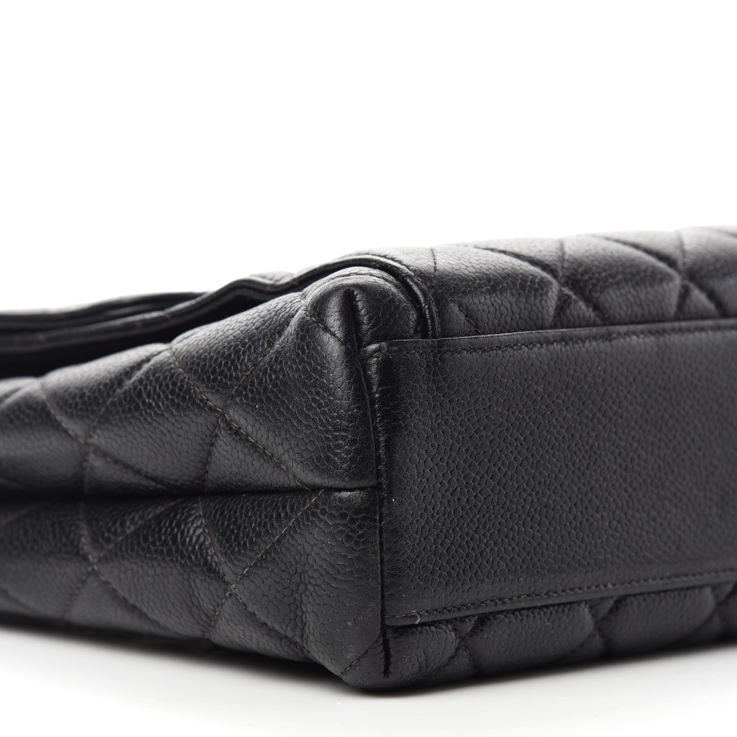Chanel Caviar Quilted Flap Shoulder Bag Black 10 of 13