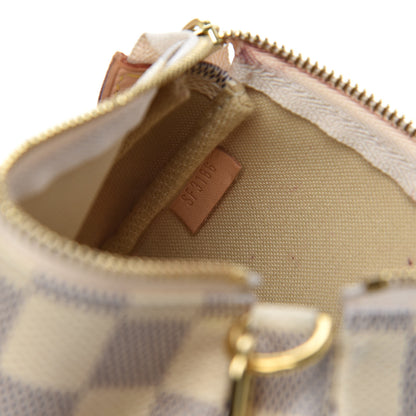 Louis Vuitton Damier Azur Mini Pochette Accessories 7 of 9