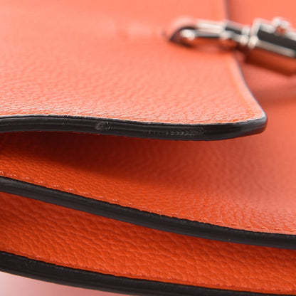 Gucci Grand Prix Calfskin Jackie Convertible Shoulder Bag Orange 10 of 11