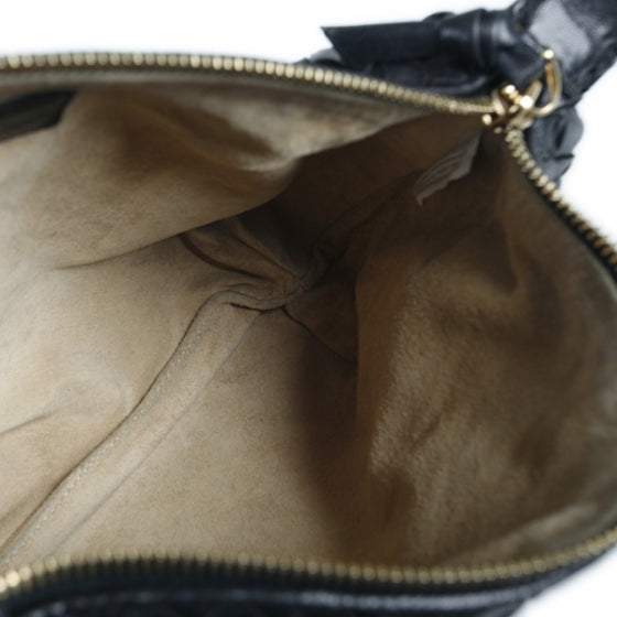 Bottega Veneta Nappa Intrecciato Cosmetic Case Nero 8 of 9