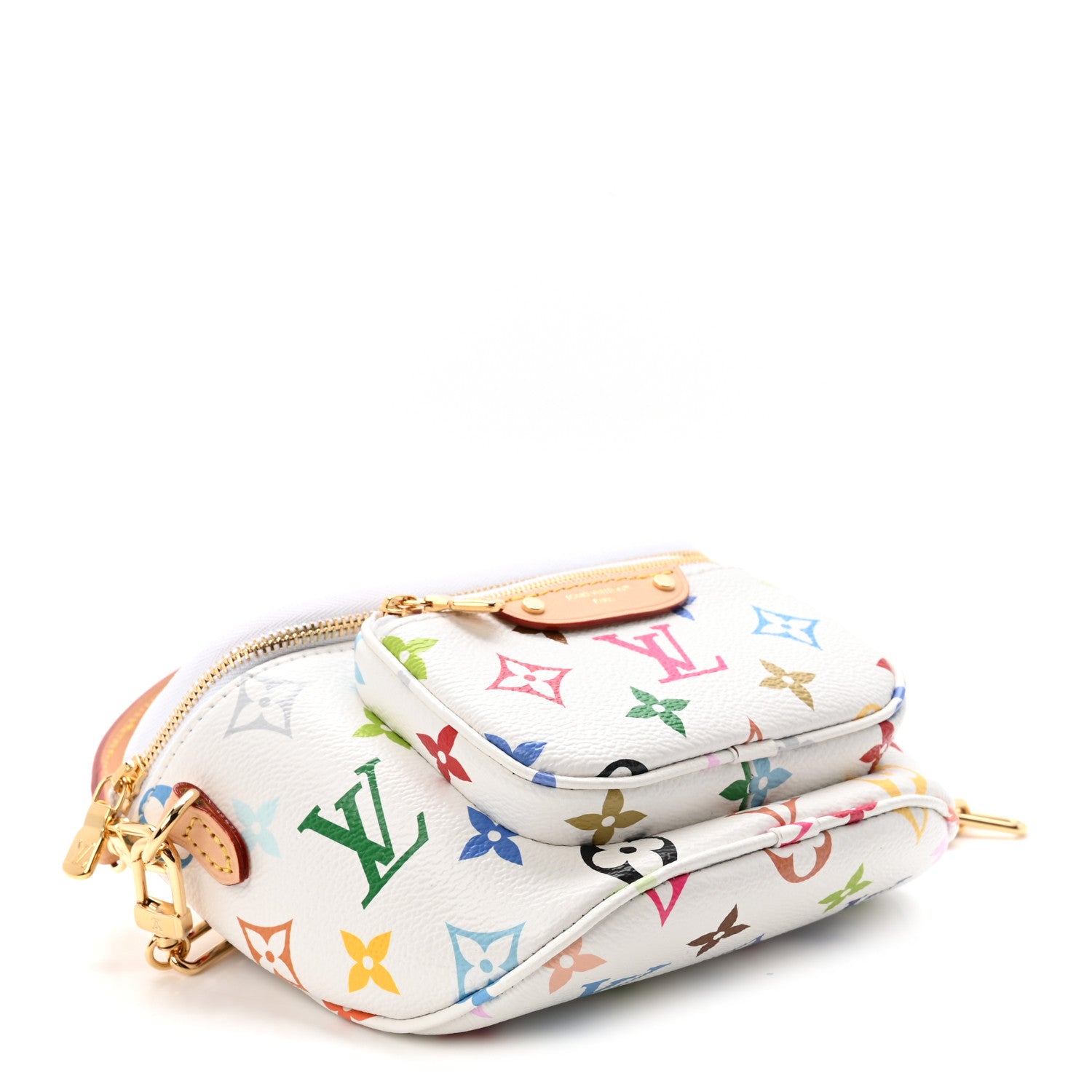 Louis Vuitton LV X TM Monogram Multicolor Mini Bumbag White 3 of 8