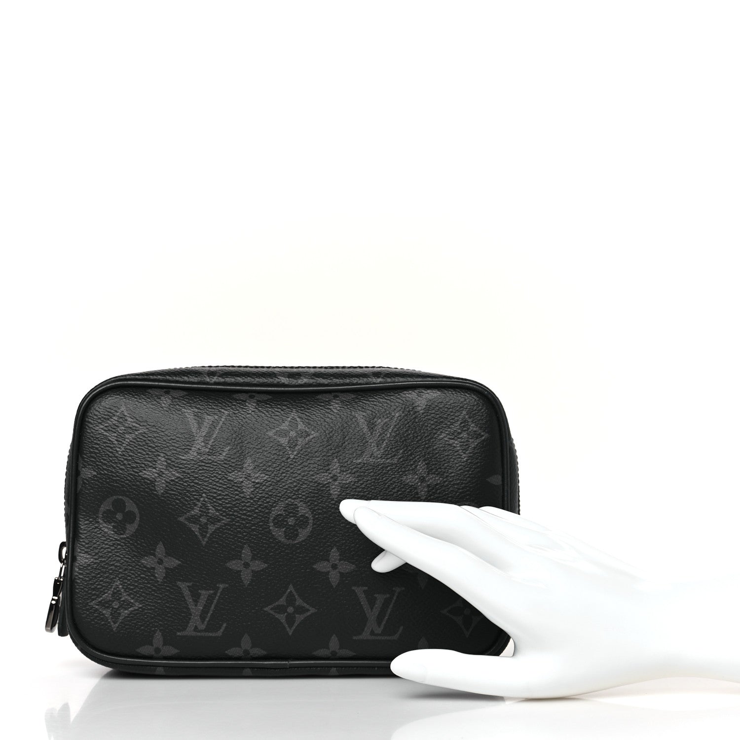Louis Vuitton Monogram Eclipse Toilet Pouch PM 2 of 8