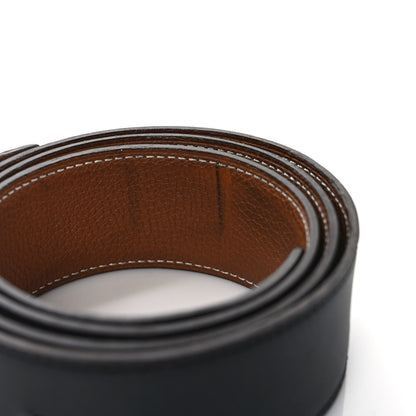Hermes Swift Togo 42mm Constance Belt 85 Black Gold 3 of 5