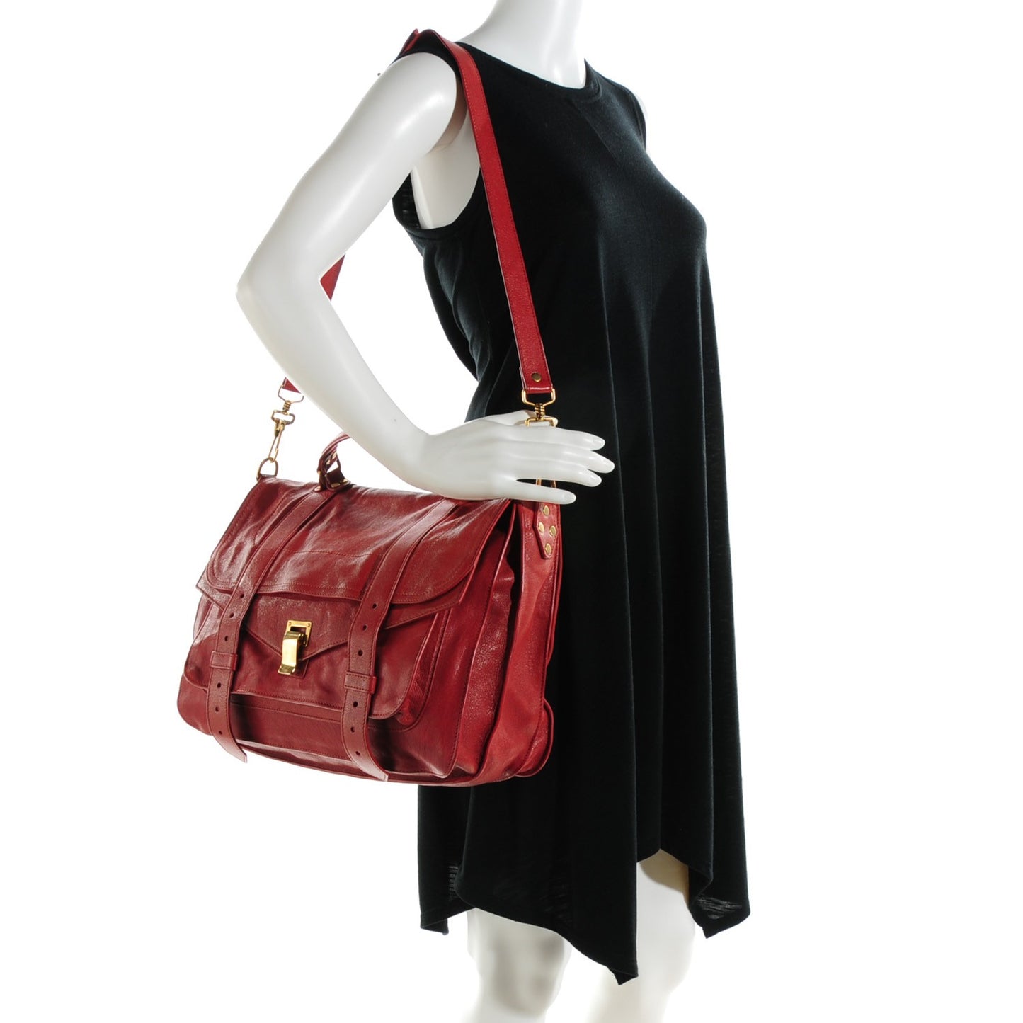 Lambskin Large PS1 Satchel Paprika