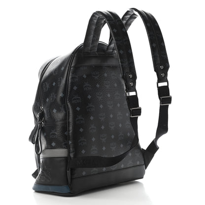 MCM Visetos Medium Stark Backpack Black 3 of 8