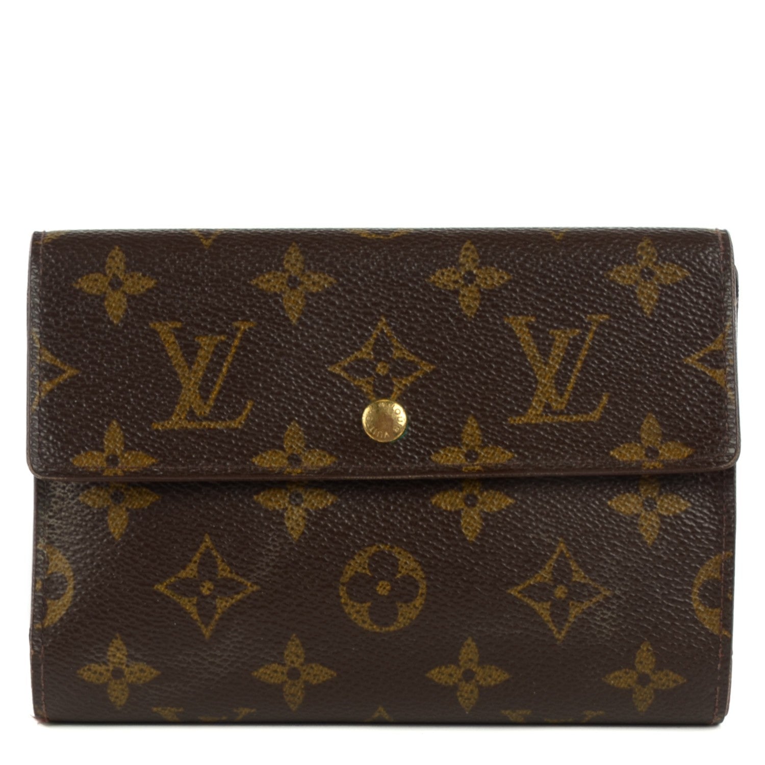Louis Vuitton Monogram Porte Tresor Etui Papiers Wallet 1 of 10