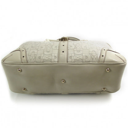 Gucci Leather Horsebit Glam Boston Ivory 4 of 10