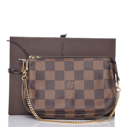 Louis Vuitton Damier Ebene Mini Pochette Accessories 8 of 8