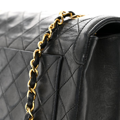 Chanel Lambskin Quilted Medium Single Flap Black 11 of 11