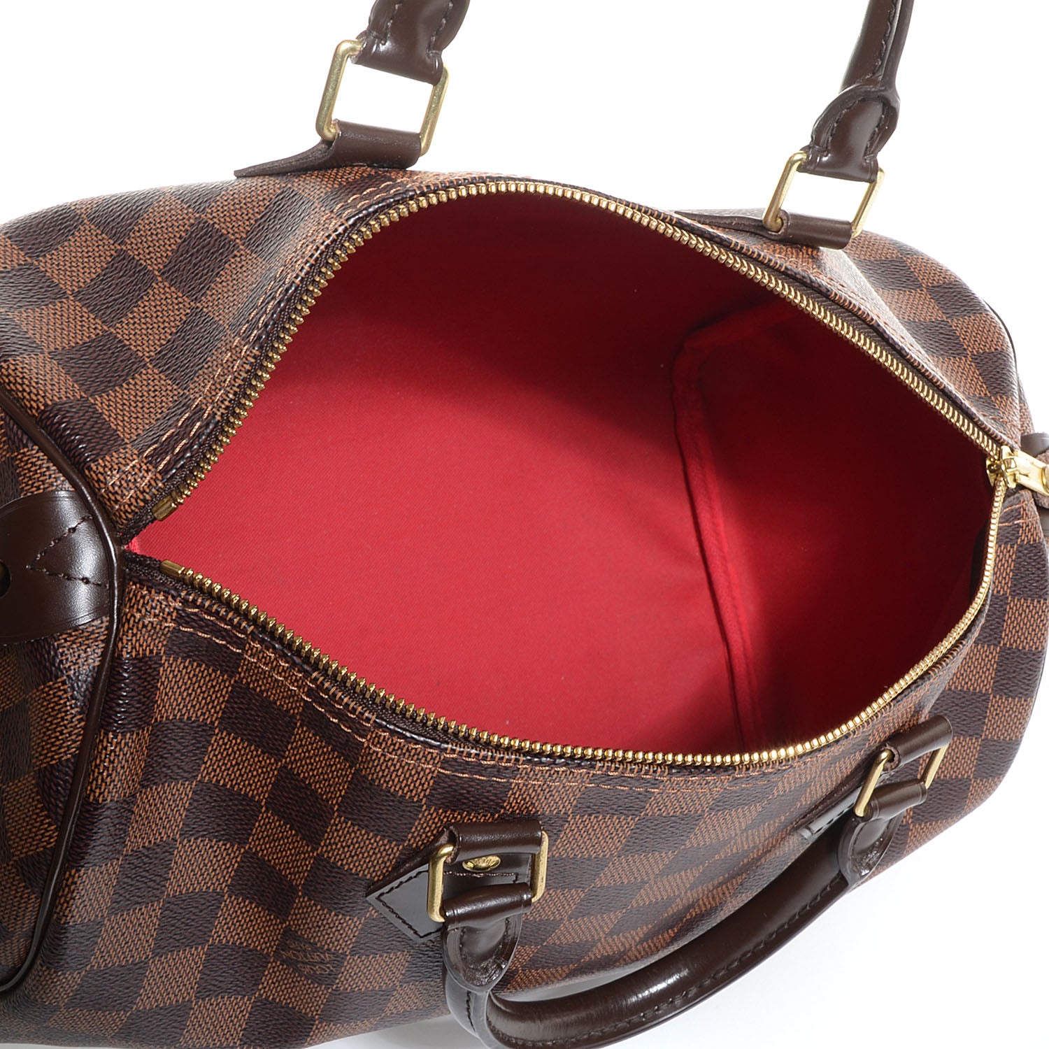 Louis Vuitton Damier Ebene Speedy 30 6 of 8