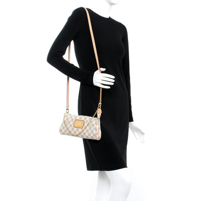Louis Vuitton Damier Azur Eva Clutch 2 of 8