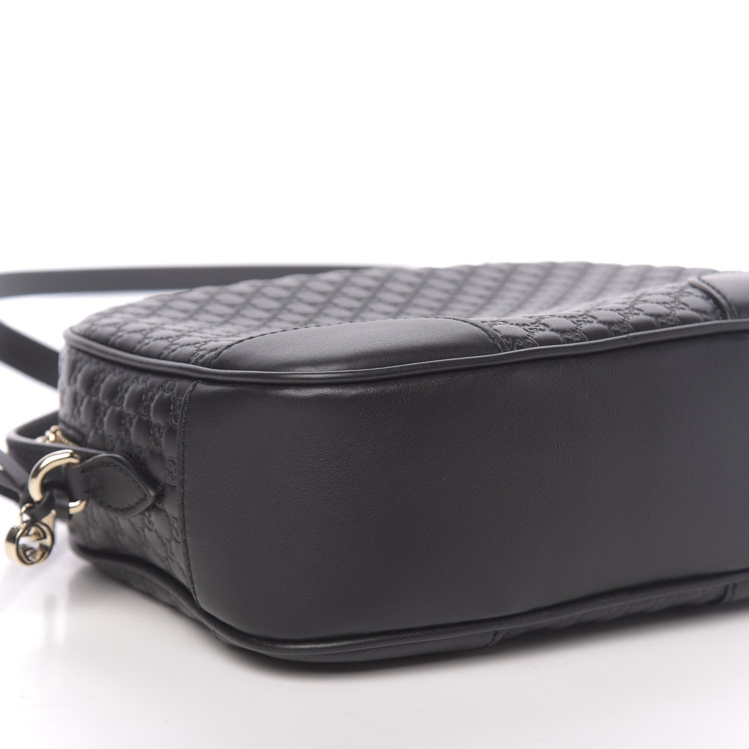 Gucci Microguccissima Mini Bree Messenger Bag Black 13 of 18