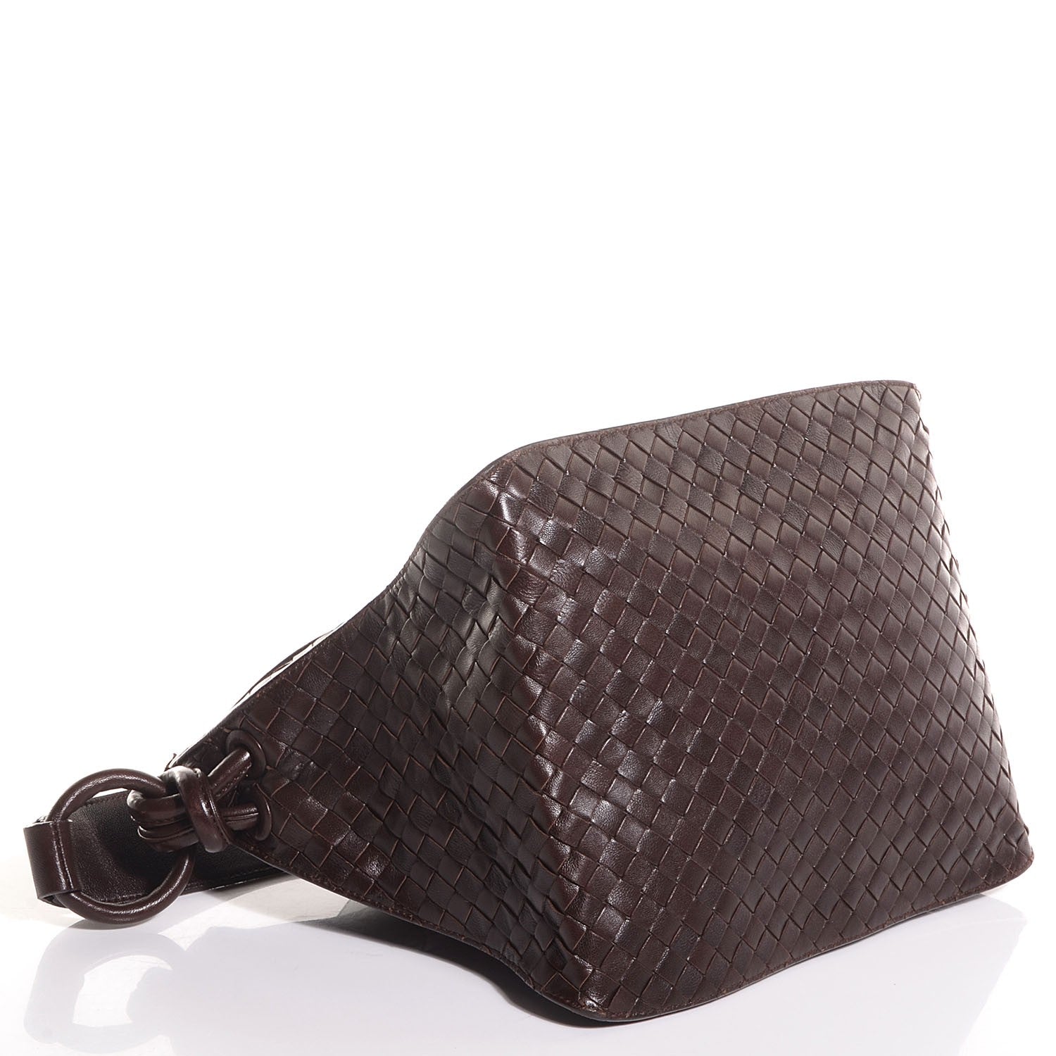 Bottega Veneta Nappa Intrecciato Small Hobo Nero Brown 4 of 8