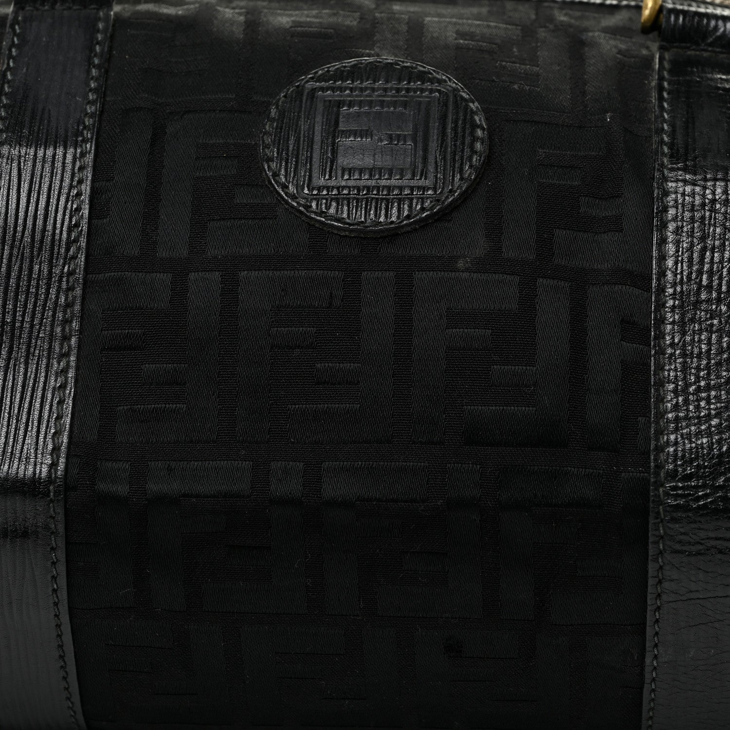 Fendi Canvas Zucca Bowler Black 9 of 37