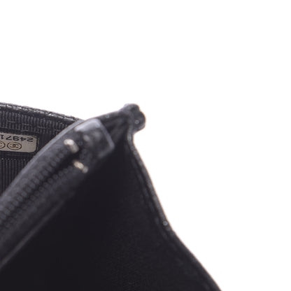 Chanel Iridescent Caviar Quilted Wallet On Chain WOC Black 8 of 12