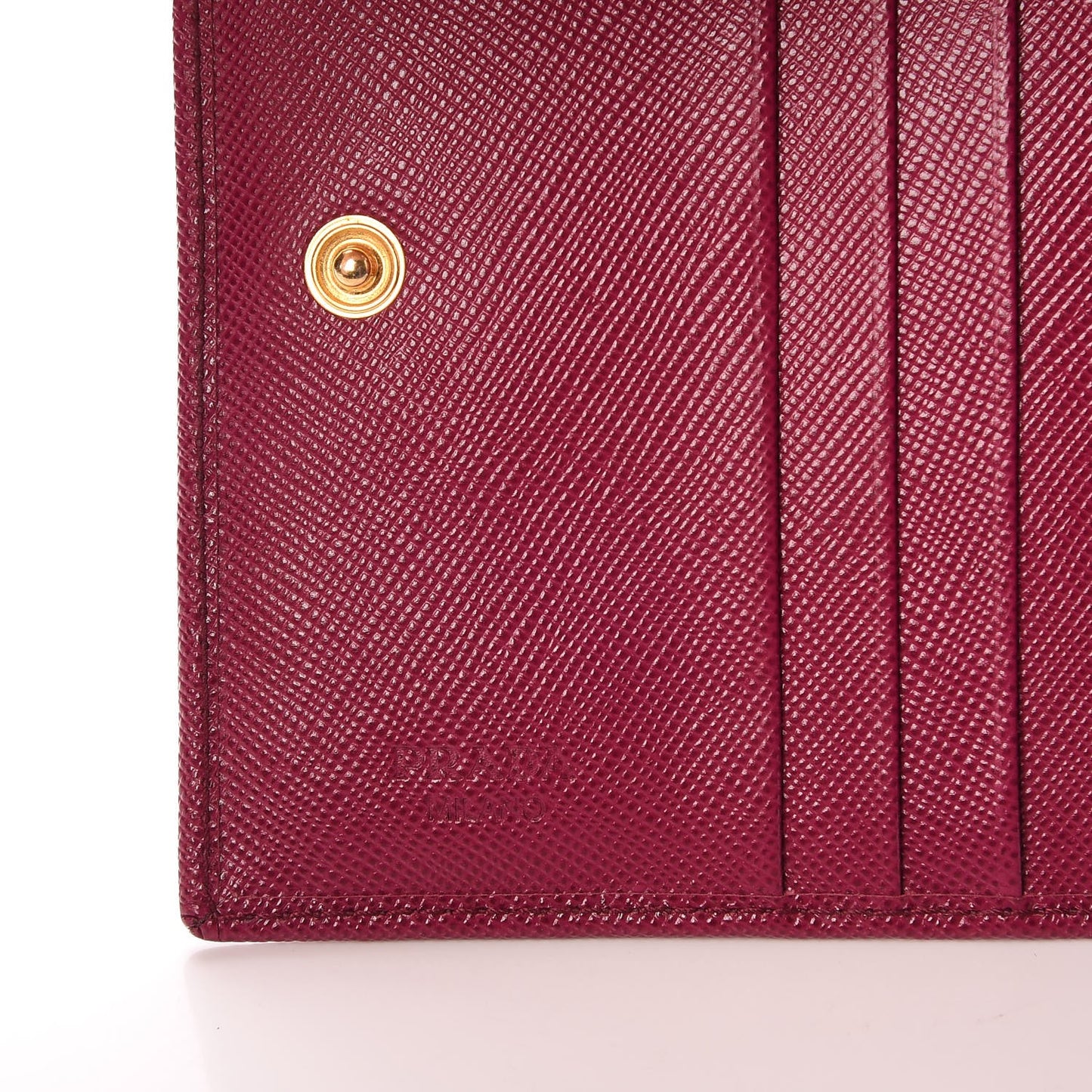 Saffiano Metal Bi-Fold Wallet Ibisco