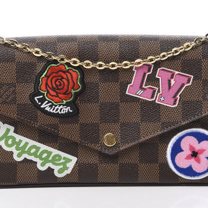 Louis Vuitton Monogram My LV World Tour Pochette Felicie Chain Wallet Coquelicot 8 of 10