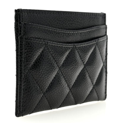 Chanel Caviar Quilted Card Holder Black 3 of 7