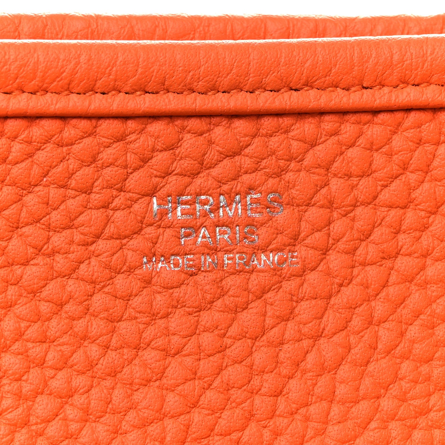 Hermes Taurillon Clemence Evelyne III PM Feu 11 of 27