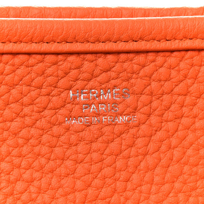 Hermes Taurillon Clemence Evelyne III PM Feu 11 of 27
