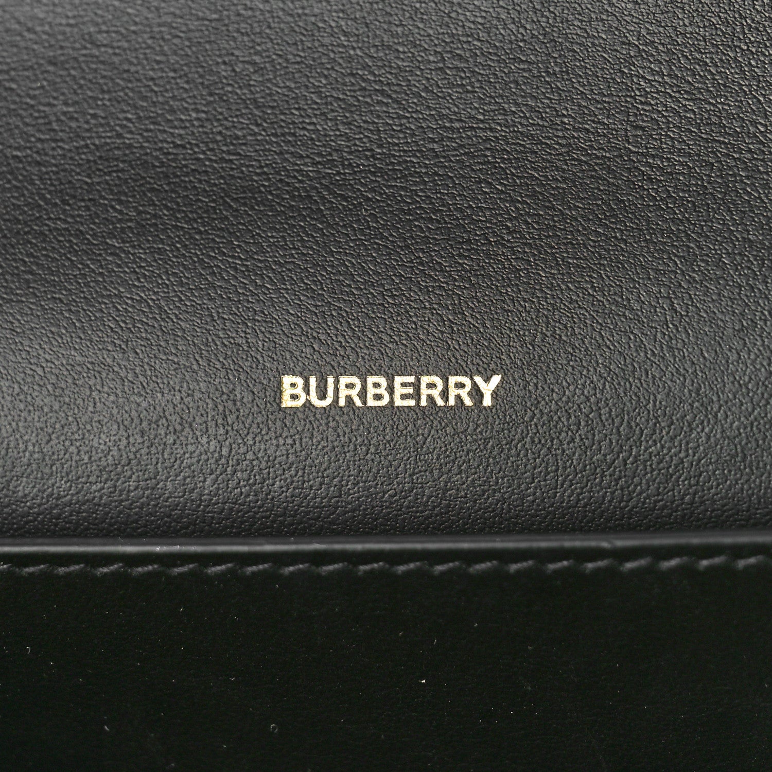Burberry Calfskin Vintage Check New Hampshire Bag Black 6 of 9