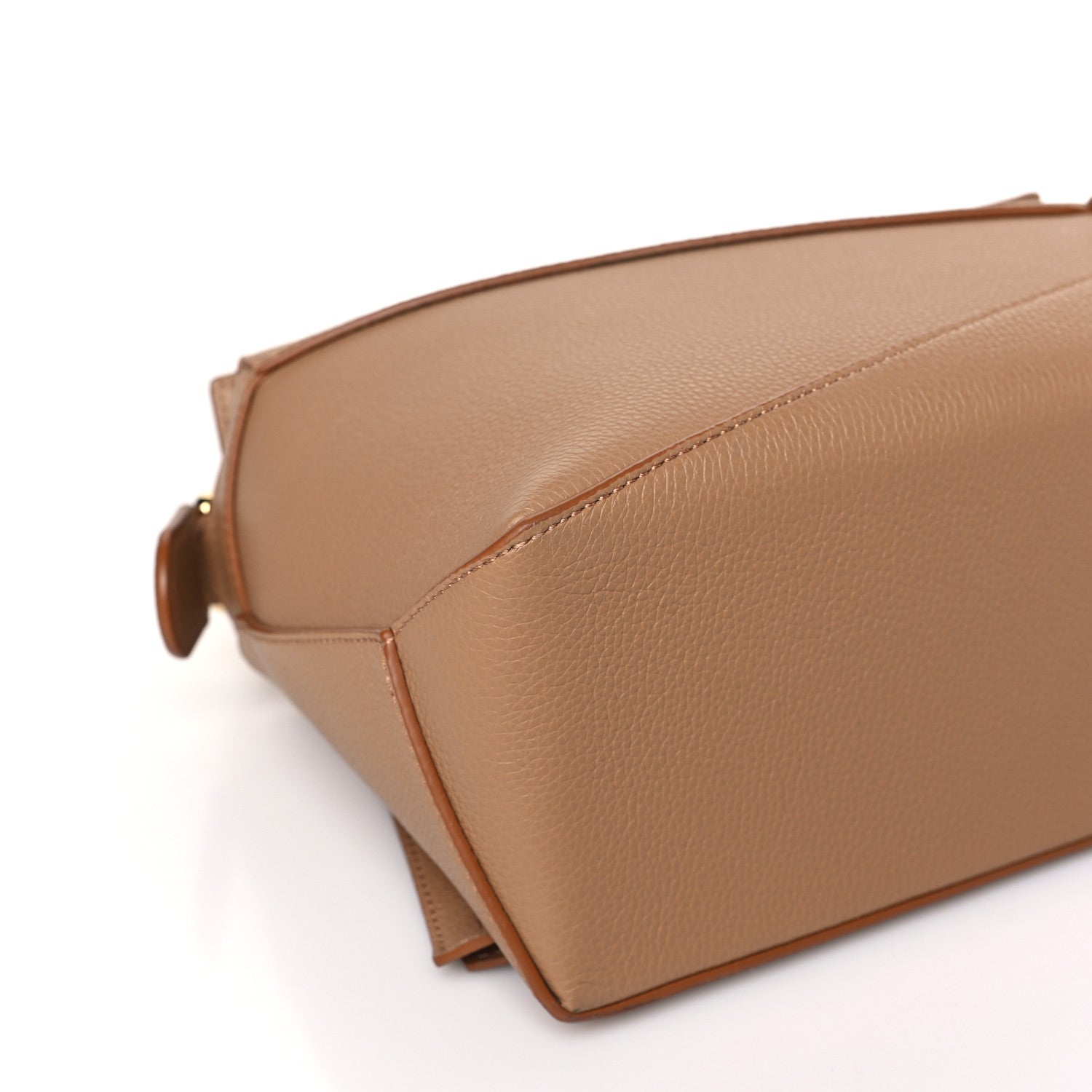 Loewe Grained Calfskin Small Puzzle Edge Bag Toffee 7 of 8