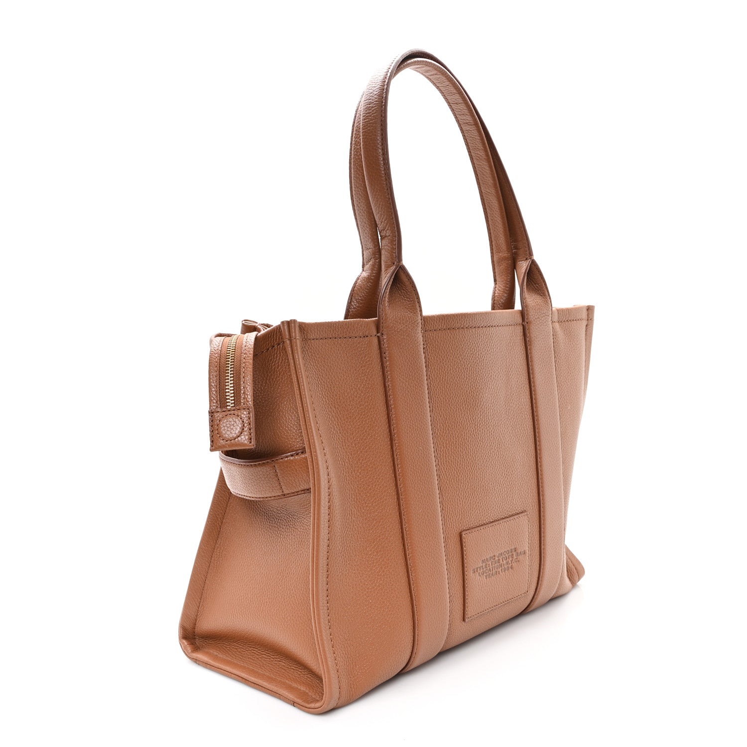 Marc Jacobs Grained Calfskin Large The Tote Bag Argan Oil 3 of 10
