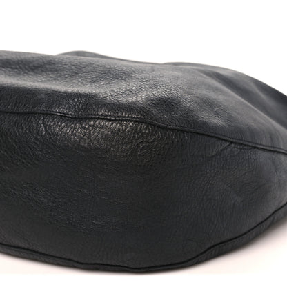 Mulberry Soft Spongy Calfskin Large Daria Hobo Black 9 of 10