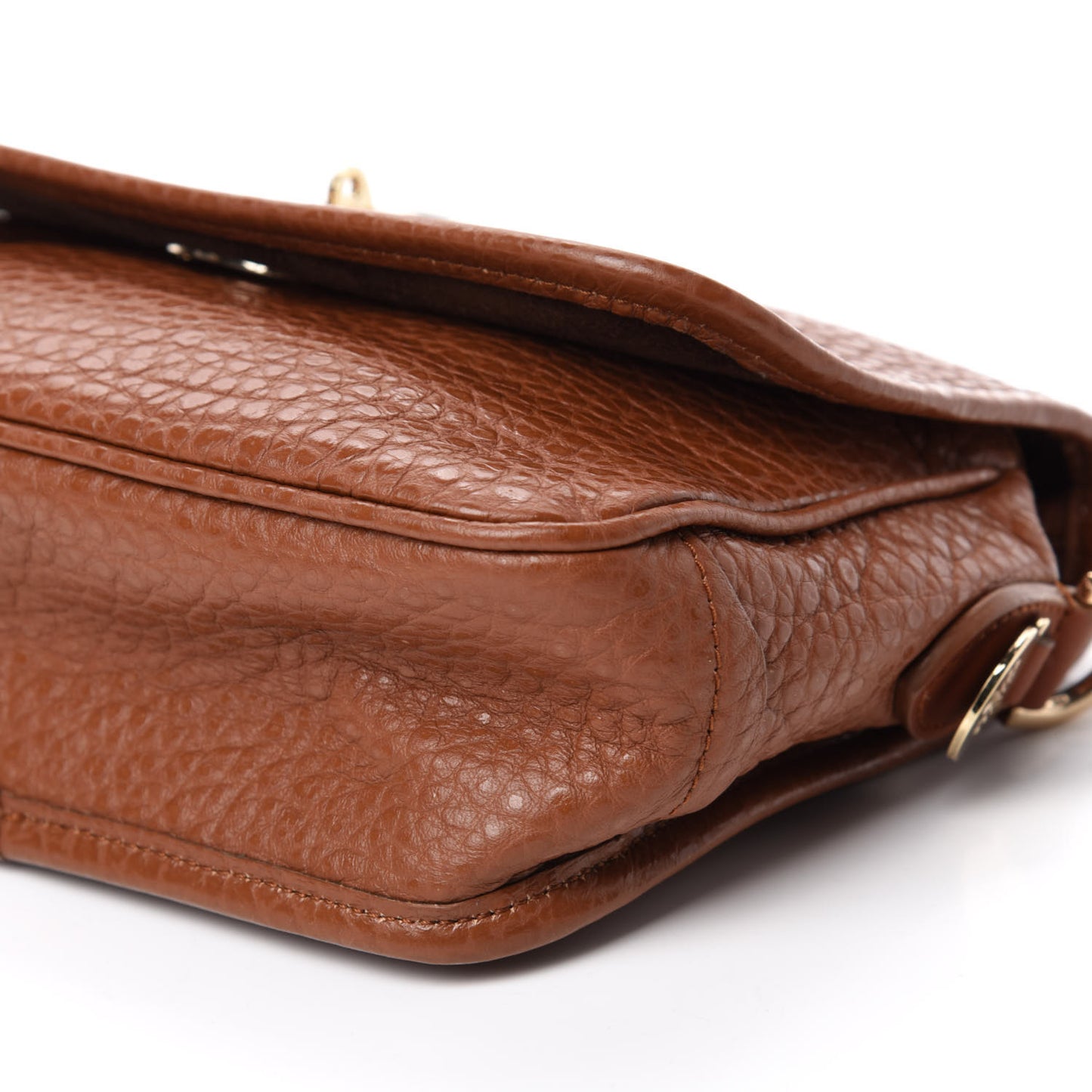 Shrunken Calfskin Small Bryn Oak
