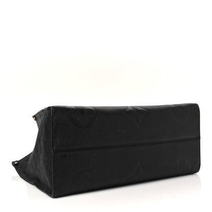 Louis Vuitton Empreinte Monogram Giant Onthego GM Black 4 of 10