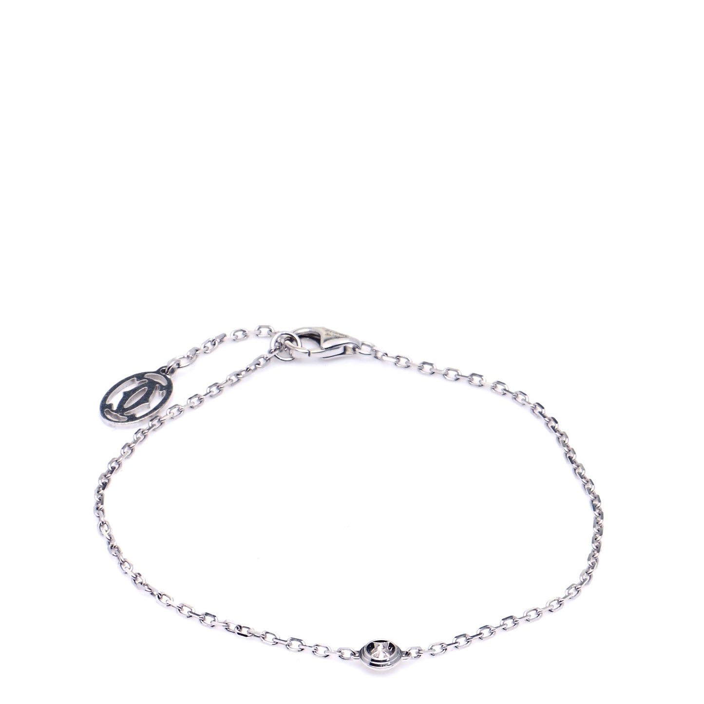 18K White Gold Diamond SM D'Amour Bracelet