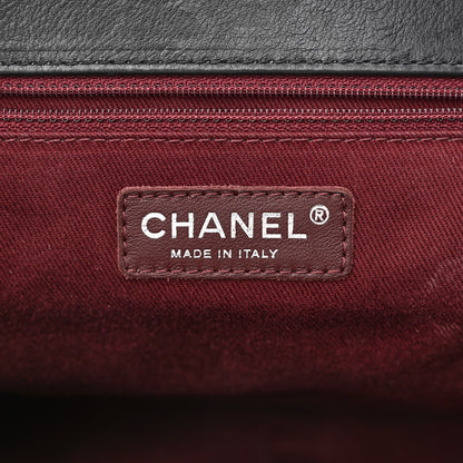Chanel Calfskin Quilted Large Istanbul Flap Black 6 of 13