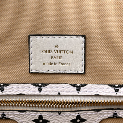Louis Vuitton Monogram Giant Neverfull MM Kaki 8 of 11