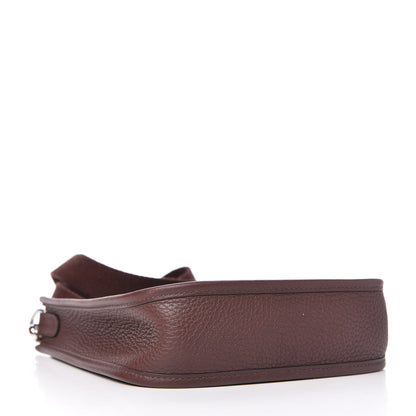 Hermes Taurillon Clemence Evelyne TPM Havane 4 of 10
