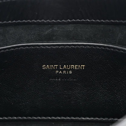 Saint Laurent Smooth Calfskin Le 5 A 7 Mini Hobo Black 6 of 10