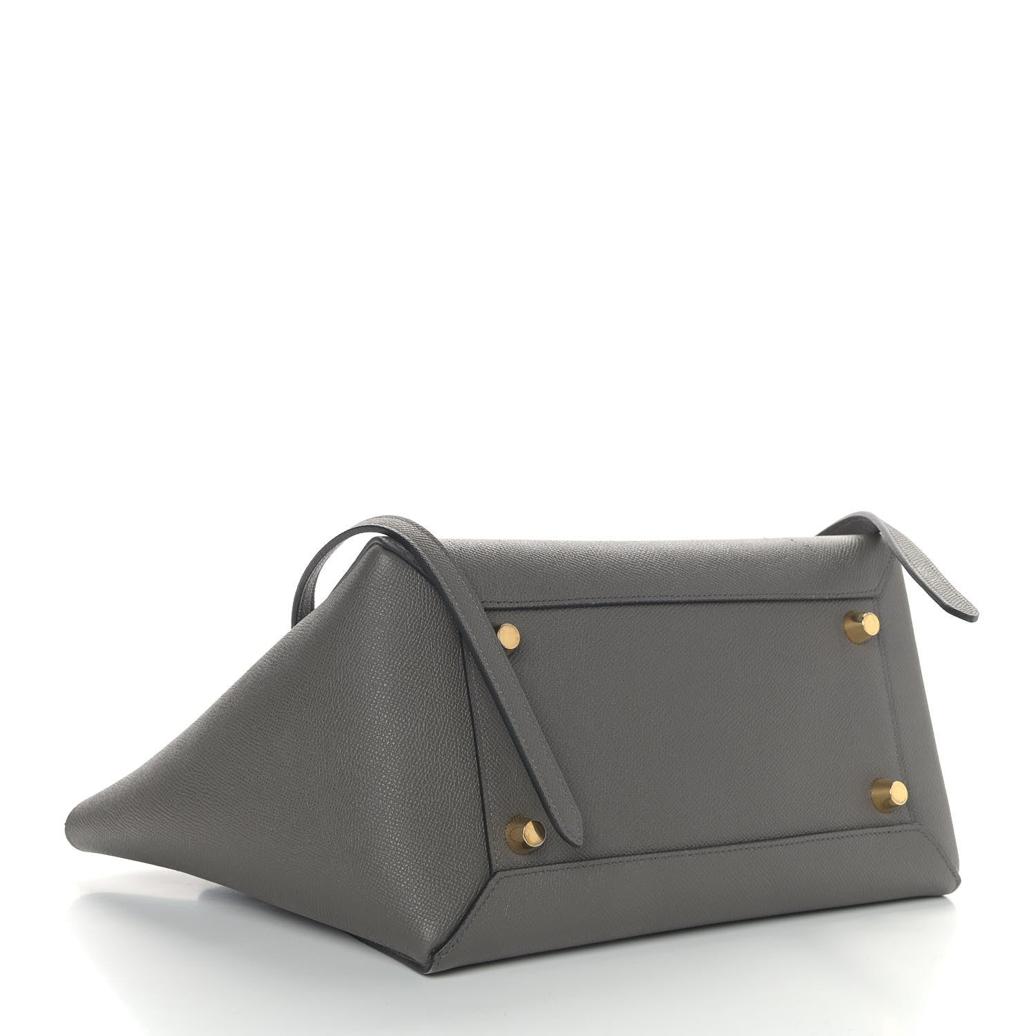 Celine Grained Calfskin Mini Belt Bag Grey 3 of 9